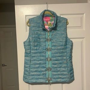 Lilly Pulitzer NWOT Embellished Vest